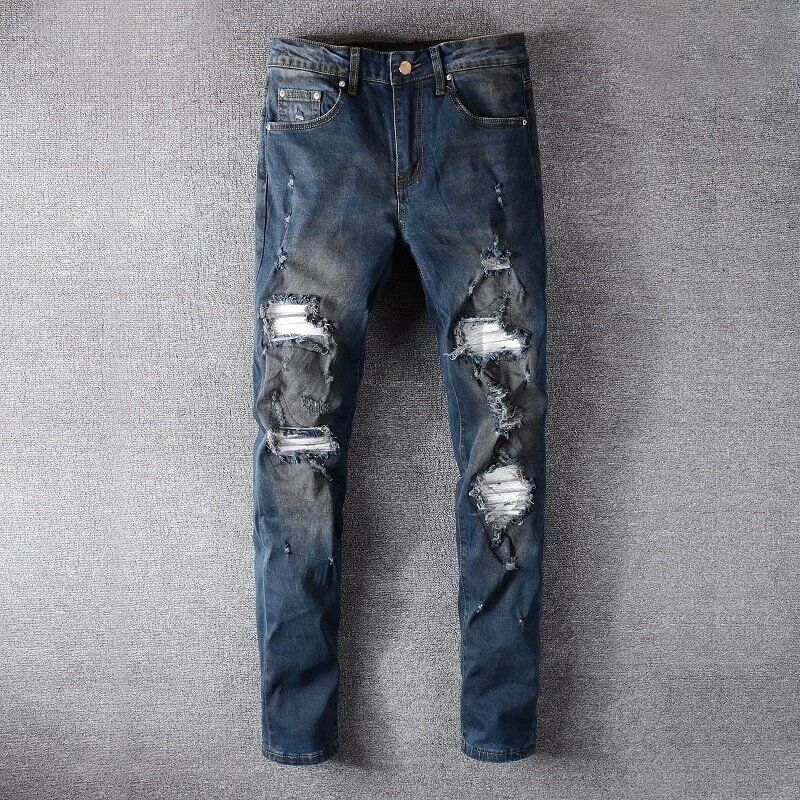 Mens Black Paint Splatter Ripped Jeans - RippedJeans® Official Site